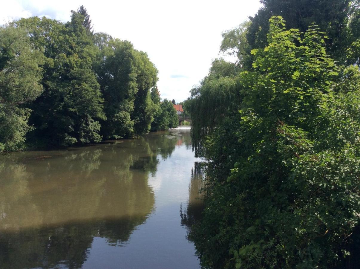 Ferienwohnung Villa Am Fluss Lauf an der Pegnitz Exterior photo